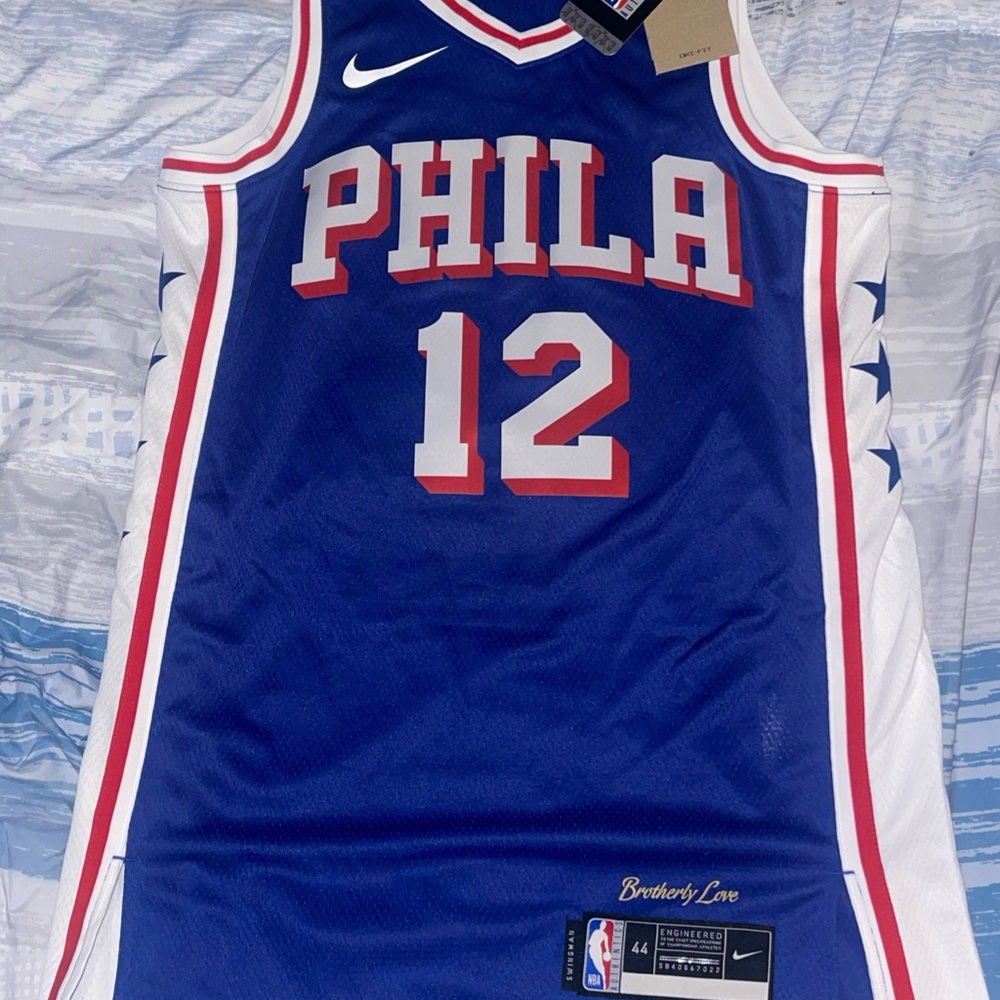 NBA Blue Philadelphia 76ers Jersey